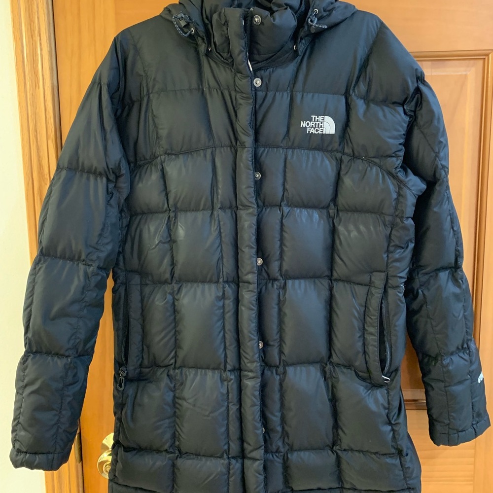 The North Face Black Down Parka Large